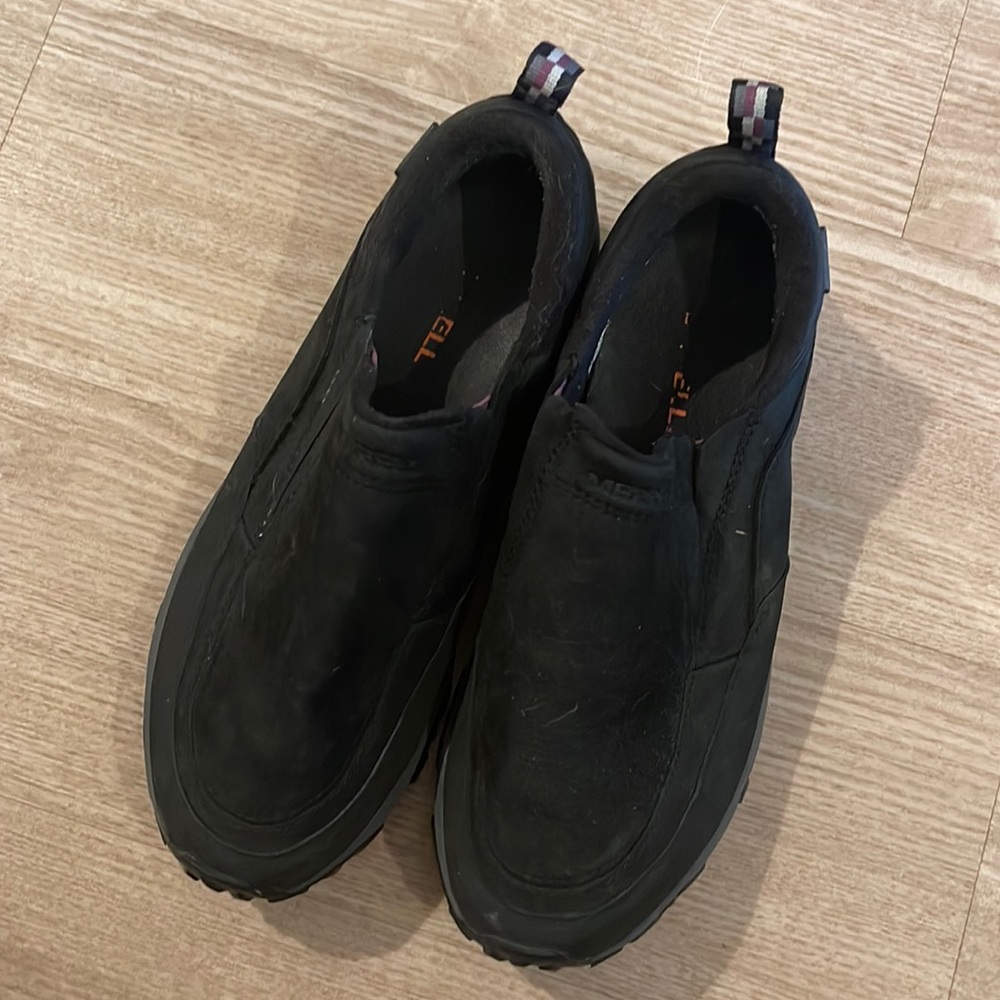 Merrel waterproof slip on mocs